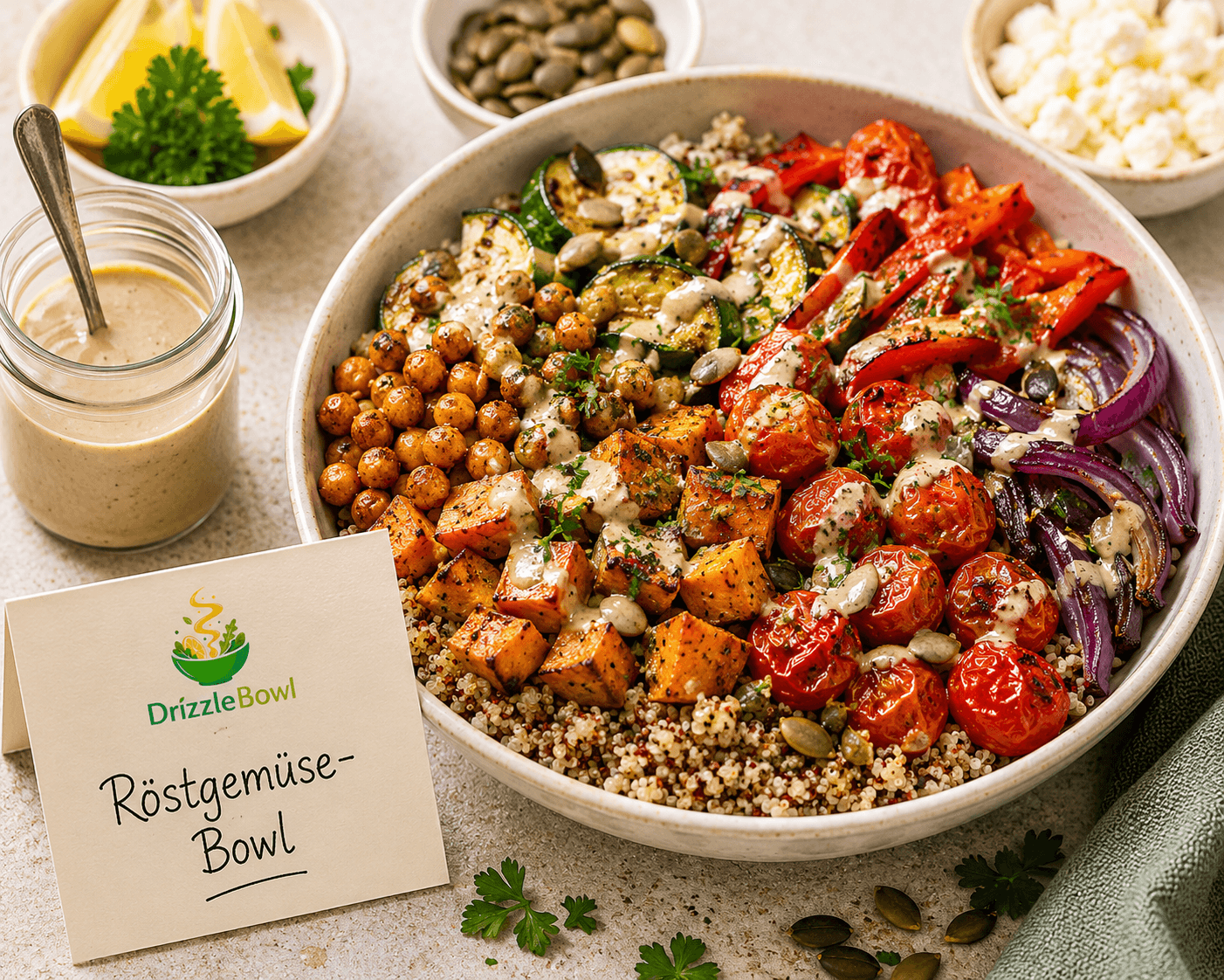 Röstgemüse-Bowl