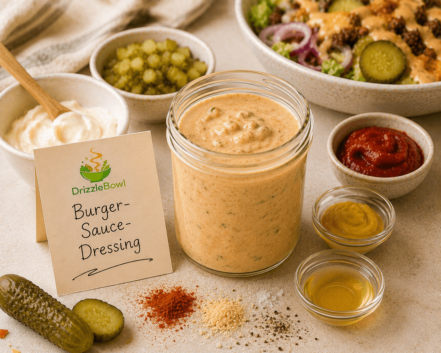 Burger-Sauce-Dressing