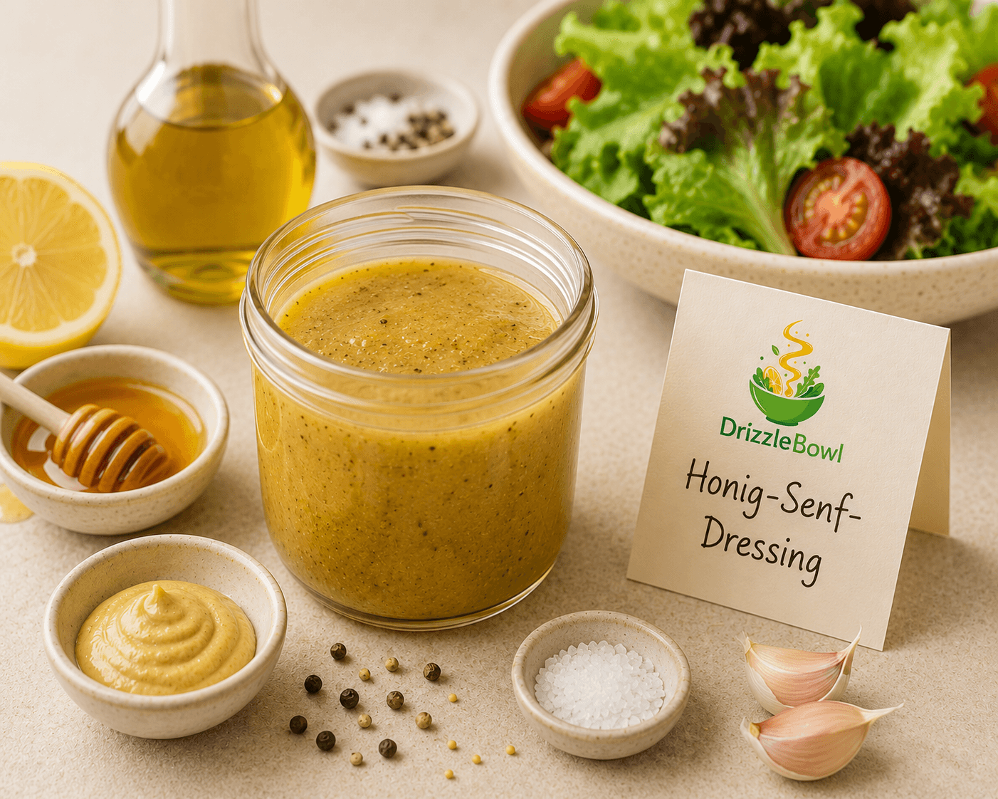Honig-Senf-Dressing