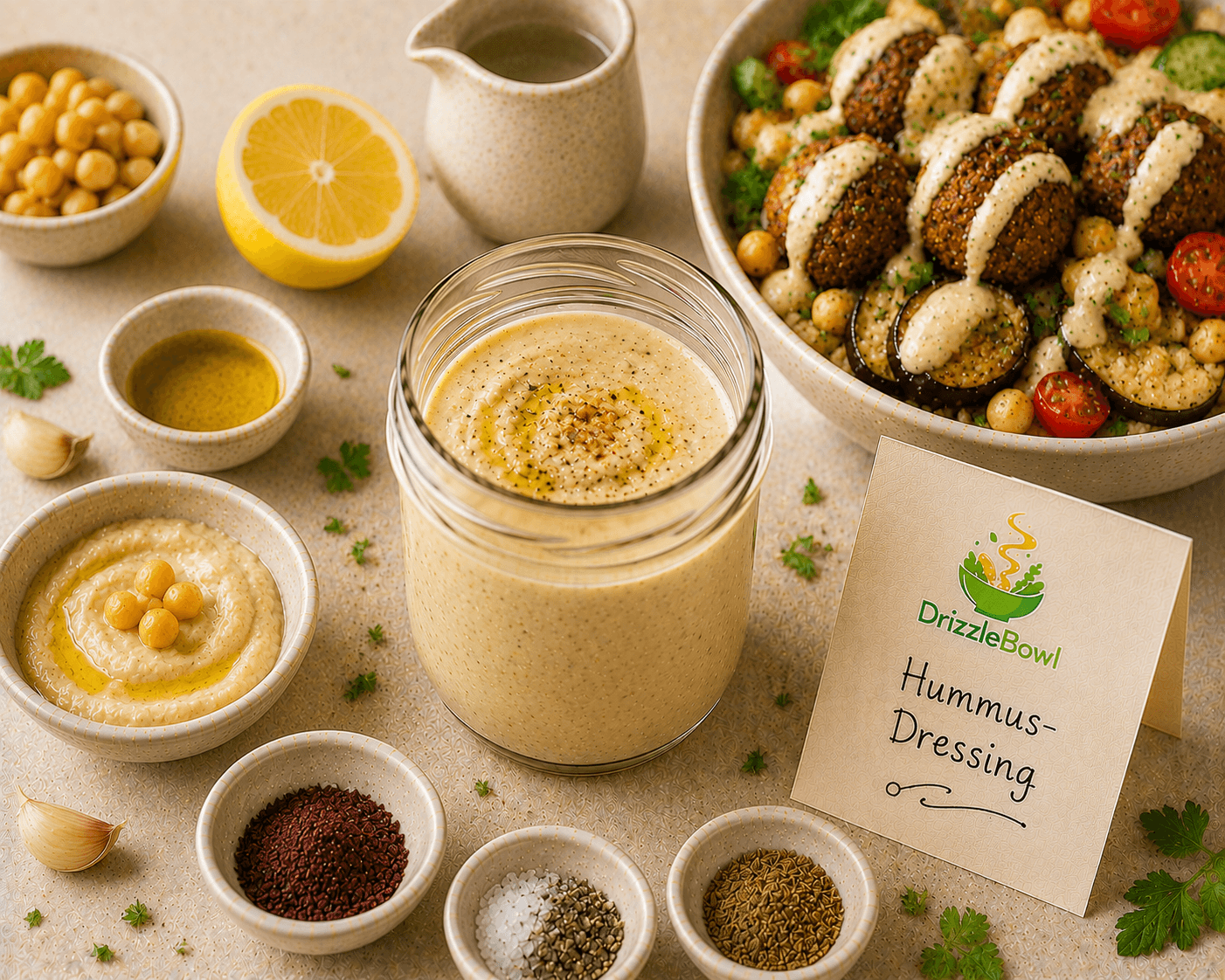 Hummus-Dressing
