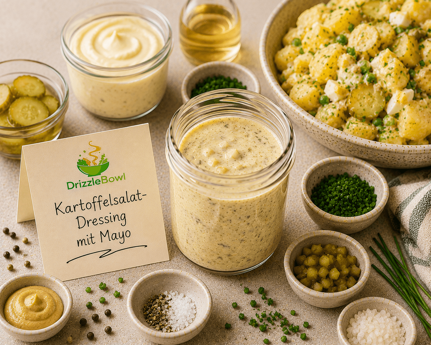 Kartoffelsalat-Dressing mit Mayo