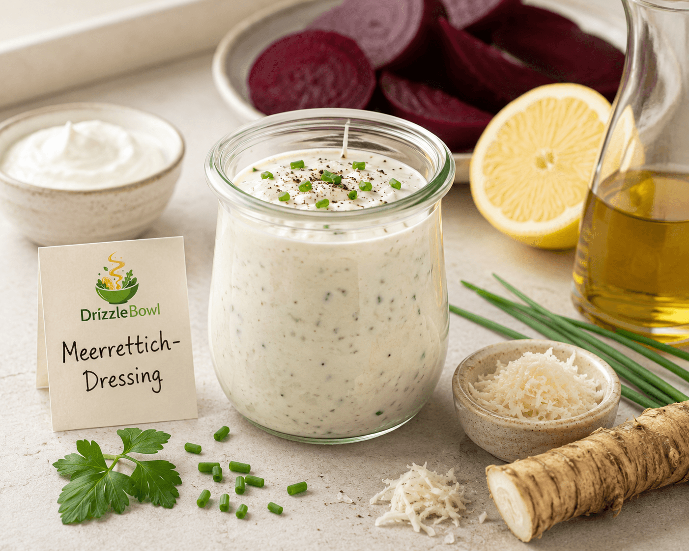 Meerrettich-Dressing