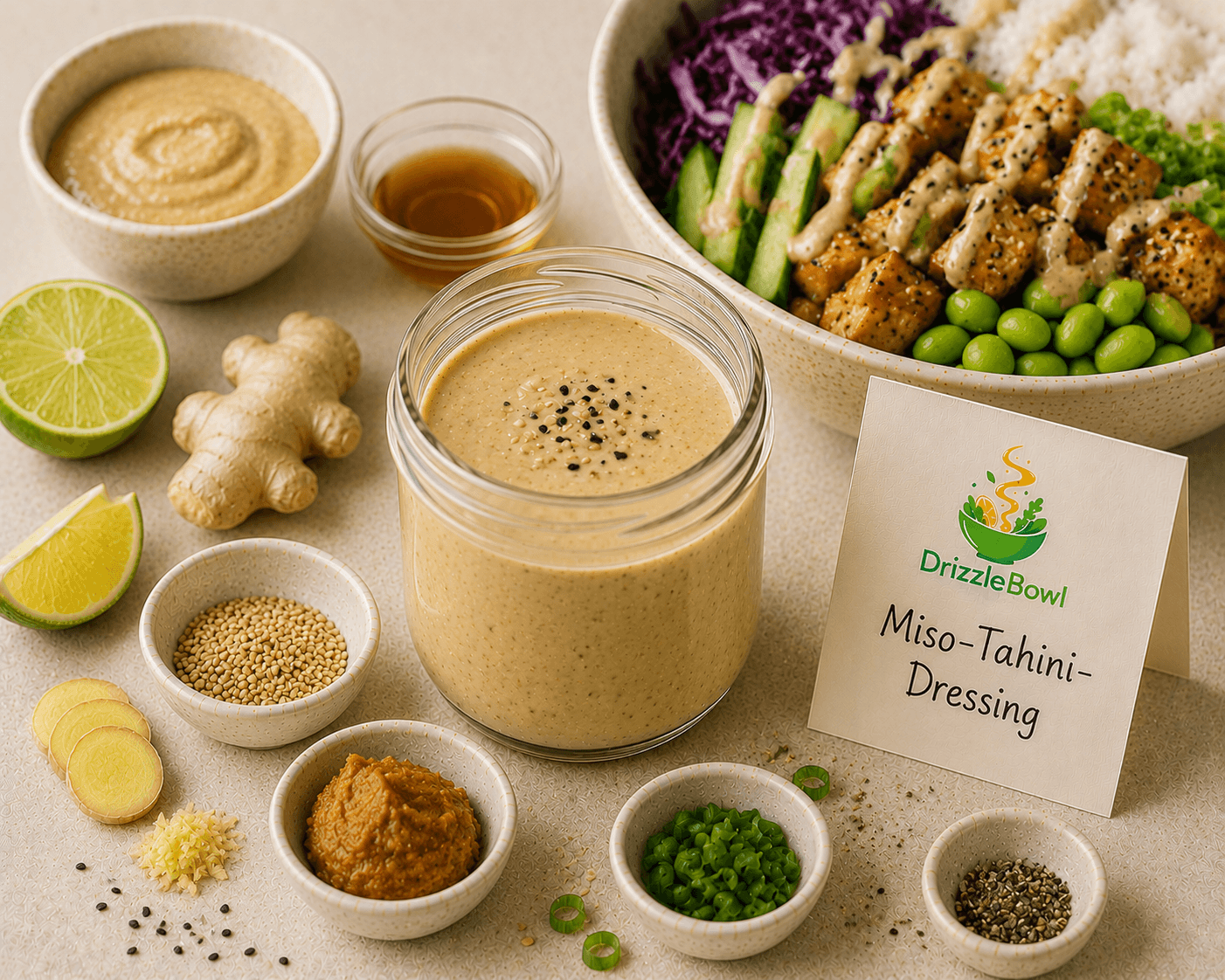 Miso-Tahini-Dressing