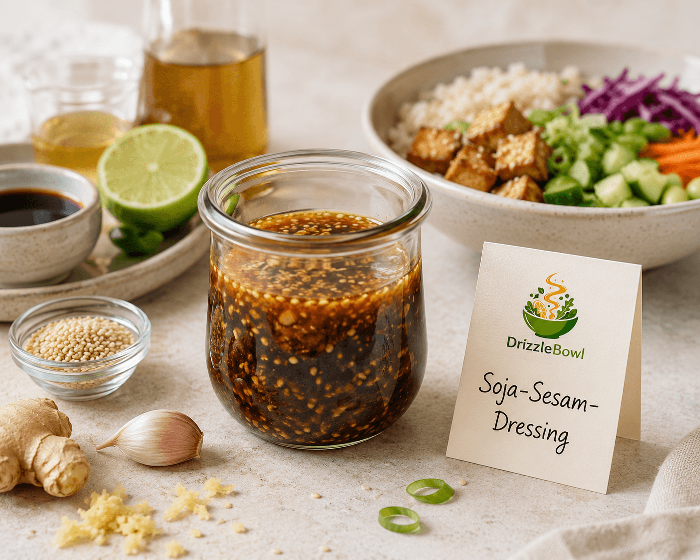Soja-Sesam-Dressing