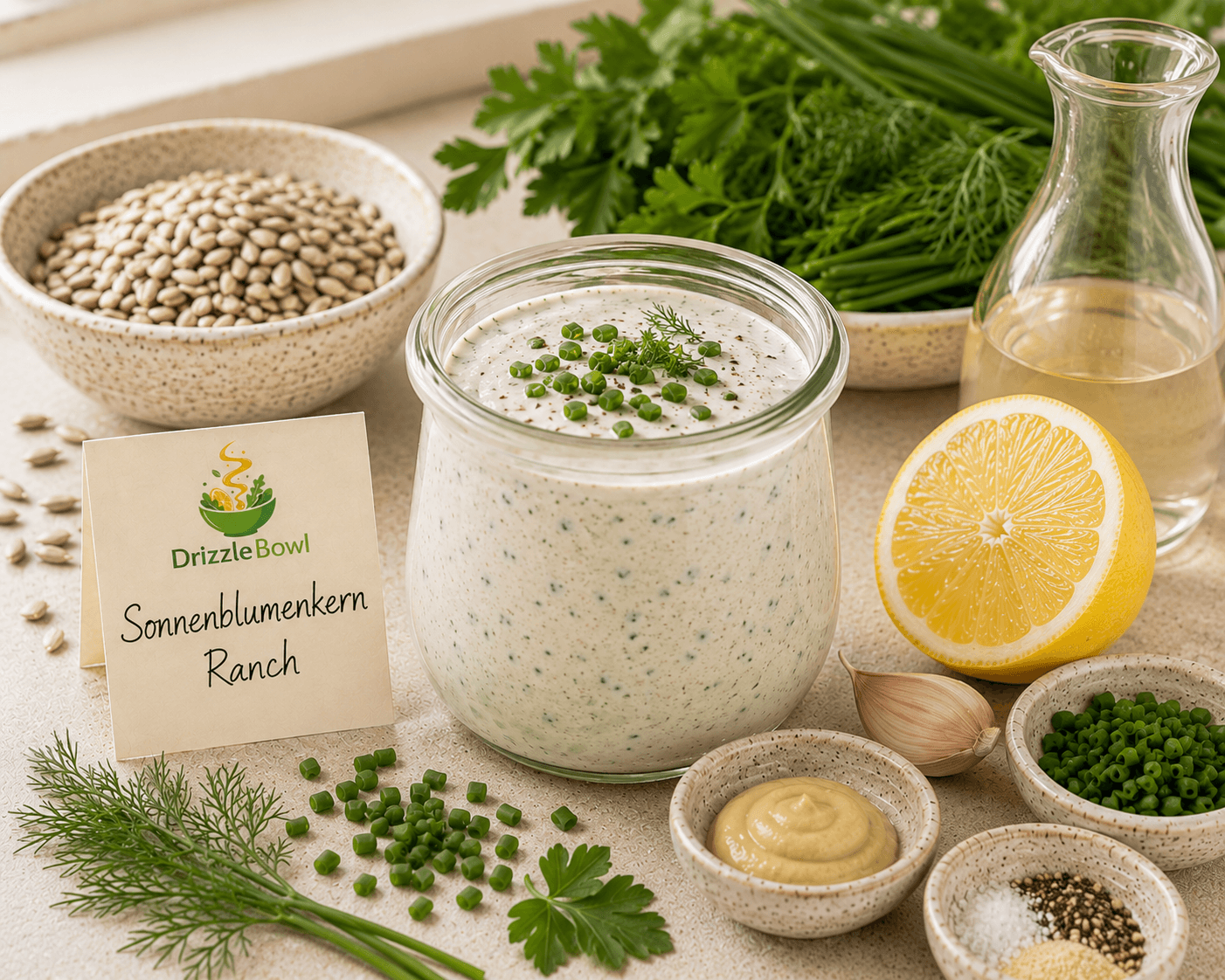 Sonnenblumenkern-Ranch