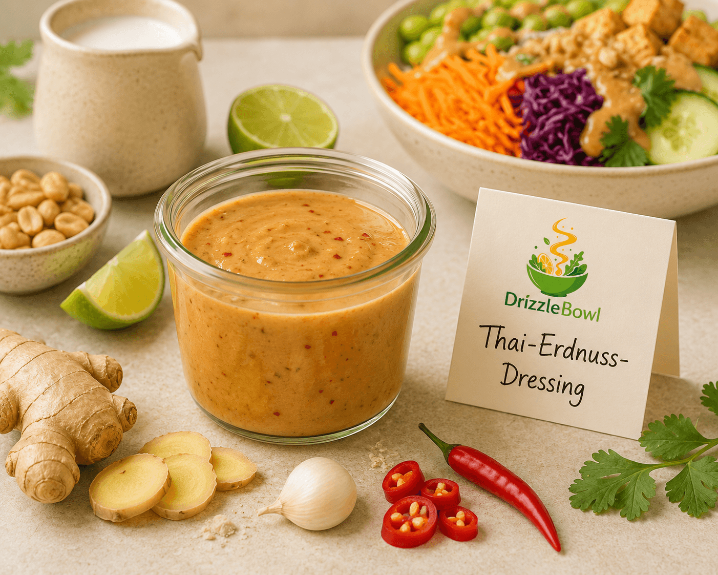 Thai-Erdnuss-Dressing