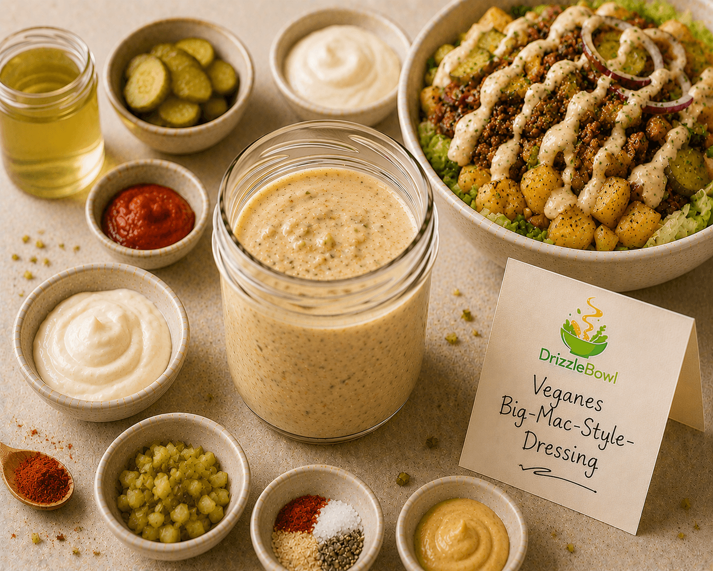 Veganes Big-Mac-Style-Dressing