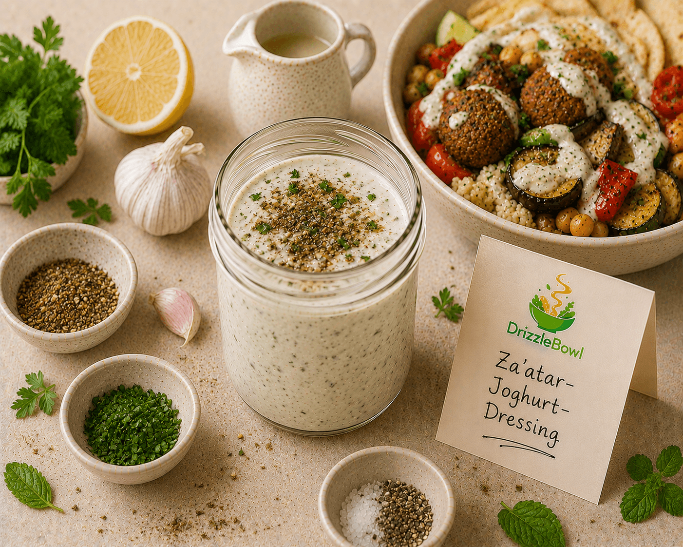 Za’atar-Joghurt-Dressing